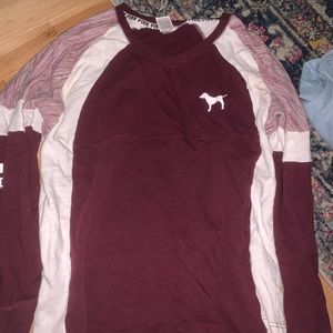 PINK Varsity Crewneck